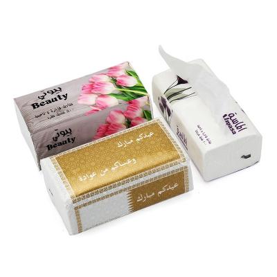 China Promotional Fine Pocket Tissue Virgin Pulp Square Colored Bulk-Pack Scented Bamboo Ultra Soft Pack Facial Tissues for sale