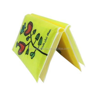 China Pocket Cloth Advertising Pocket Paper Towel /Printed Wallet Cloth for sale