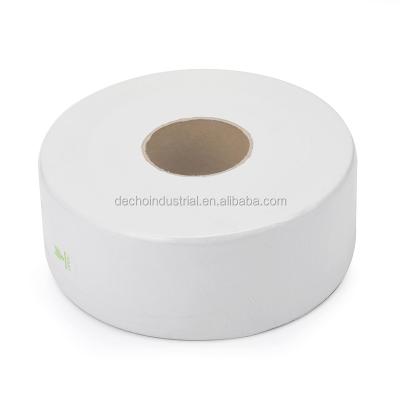 China Recycled Pulp Mini Jumbo Toilet Roll 70 Meters of 3Ply - Pack of 12 for sale