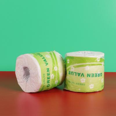 China Eco - Friendly Toilet Paper Bathroom Tissue , Printed Toilet Paper , Cheap Price Toilet Paper Bamboo for sale