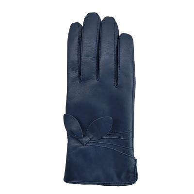 China Wear-resistant/breathable wear-resistant /keep hot direct selling keep warm blue fur gloves for outdoor windproof for sale