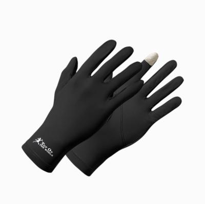 China Lightweight Breathable Sunscreen Touchscreen Sun Gloves Fishing UV Protection Rowing Kayaking Gloves Men Outdoor Sun Protection Gloves for sale