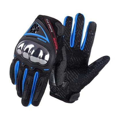 China Wear-Resisting/Breathable/Shock Absorption Full Motorcycle Cycling Gloves Anti-Slip Protective Windproof Durable Touch Screen Finger for Men and Women for sale