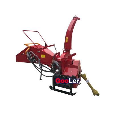 China Hotels Self Feeding Mobile Wood Chipper WC-8 With CE Certificate for sale