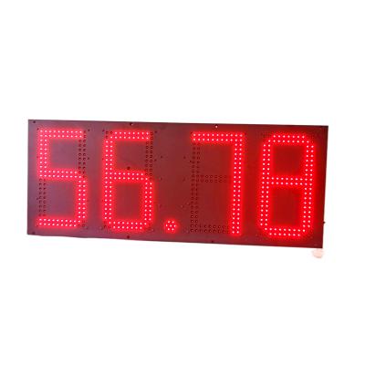 China gas price tag gas station gasoline price led display board led oil price sign for outdoor led display screen price for sale