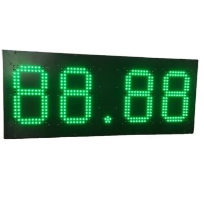 China Price Tag 7 Segment Number Oil Display Screen Digital Display Panel Led Display Fuel Price for sale