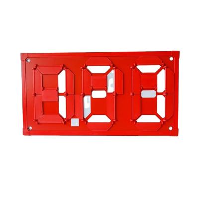 China Petrol Station Magnetic Flip Board Signs Petrol Station Flip Price Tag Sign Board Pylon Digital Gas Station For Sale for sale