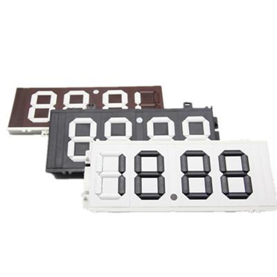 China Outdoor plastic digital board transcoding manual reversal transcoding digital board price display label for sale