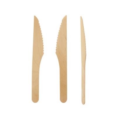 China China Wholesale Disposable Supplier Disposable Wooden Cutlery Individually Wrapped Disposable Wooden Cutlery for sale