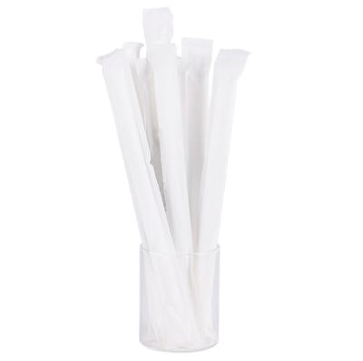 China 100% China Supplier Biodegradable Wholesale PLA Straw Disposable Bubble Tea Use For Party Bubble Tea PLA Straw Disposable for sale