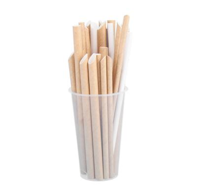 China Eco-Friendly Food Customizable Bend Sustainable And Bubble Tea Edible Grade Customizable Bubble Tea Straight Straw And Paper Tea Straight for sale