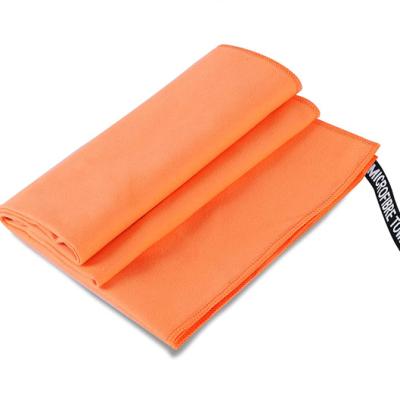 China Hypoallergenic Light Weight Private Label Quick Drying Soft Sports Wear Sweat Absorbent Towel for sale