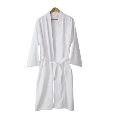 China Wholesale pure QUICK DRY cotton white adult kimono bathrobe cotton .100% cotton for sale