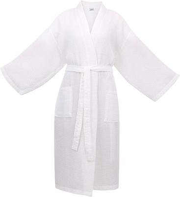 China QUICK DRY lightweight unisex plain weave kimono waffle bathrobes for women Egypt for sale