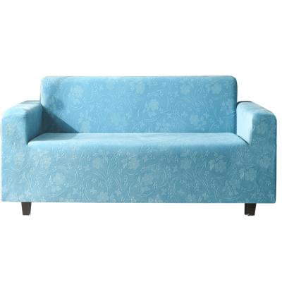 China Simply 2021 Style Running Blue One/Two/MOQ 2pcs Polpur Three Seater Size Cheap Armchair Sofa Bed Covers for sale