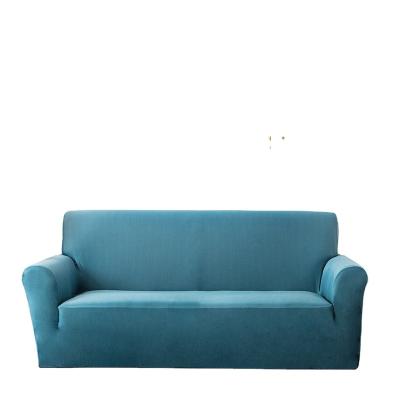 China Simply 2021 Current General Sofa Cover Stretch Elastic Slipcover Solid New Style MOQ 2pcs for sale