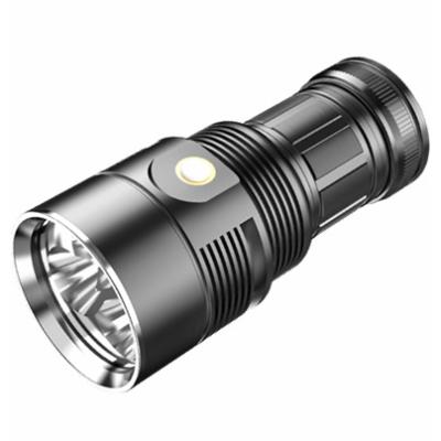 China Aluminum alloy super bright xhp70 outdoor lighting 8000 lumens high power rechargeable triple led flashlight for sale