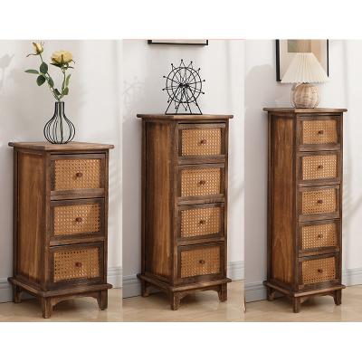 China Storage Office Organizer Sideboard Corner Cabinet nightstand,chest of drawers Living Room Storage with many drawers for bedroom for sale