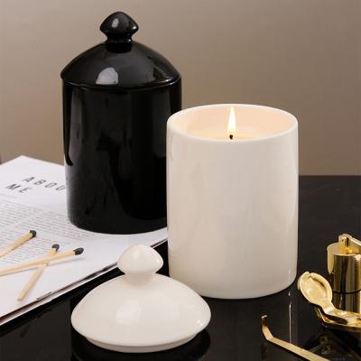 China Home Decoration Wholesale Hot Selling Luxury Empty Ethel Candle New Custom Jar For Scented Candle for sale