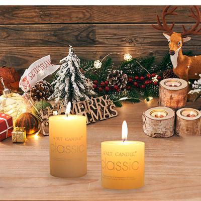 China Birthdays Wholesale Luxury White Long Stick Pillar Candles for sale