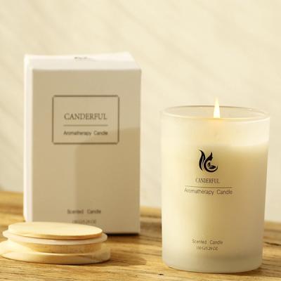 China Hot Selling 2023 Birthdays Wholesale Scented Candles Luxury Soy Candles for sale