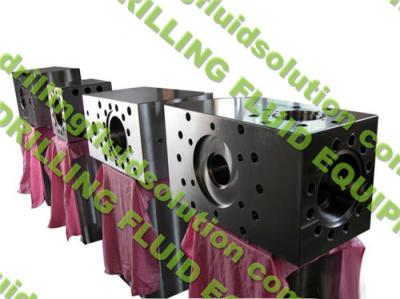 China Grade Alloy Steel Fluid End Module for National 12P160 14P220 Triplex Mud Pump for sale