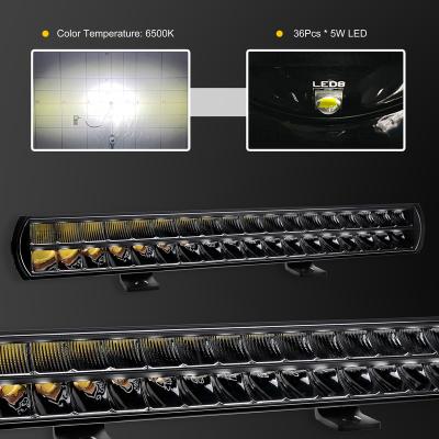 China Double Row Aluminum Housing 14inch 20inch LED Bar Light Bar Diecast Quality IP68 Emark CEE R112 Approved Tow Truck Offroad Light Bar for sale