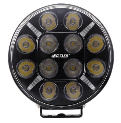 China Off Road R112 R7 Power 7 Inch 12V 24V High Waterproof Position Light Led Around Driving Light For Car Truck for sale