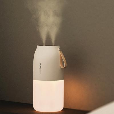 China Ultrasonic Wireless Air Humidifier Dual Jet Car Mist Sprayer Portable Desktop Air Purify Humidificador for sale