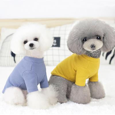 China Viable Japan and South Korea selling boutique style pet clothes summer dog T-shirt candy color dog T-shirt wholesale for sale