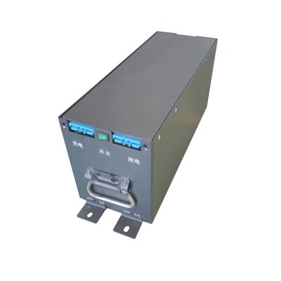 Κίνα 48V 40Ah Black Lithium Ion Forklift Battery Deep Cycle Lithium Iron Phosphate προς πώληση