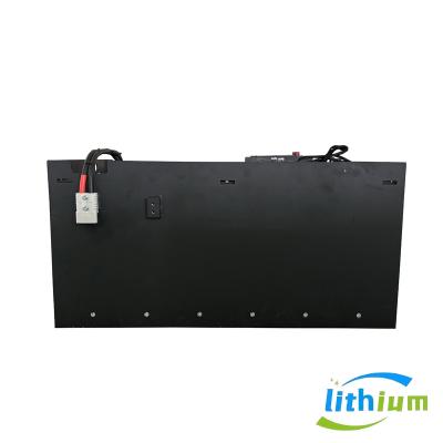 Cina 51.2V 346ah batteria al litio ferro fosfato con carrello elevatore marca Nichiyu 970X660X470mm in vendita