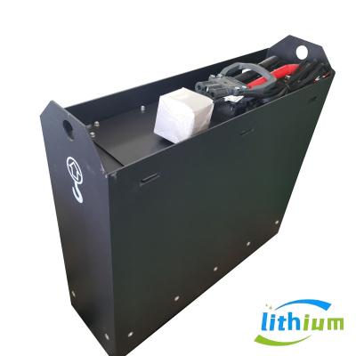 China 25.6V Lithium-Ionen-Forklift-Batterie 202Ah schwarze Elektro-Forklift-Batterie zu verkaufen