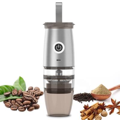 China Outdoor Portable Burr Coffee Grinder, 2 in 1 Manual Electric Coffee Bean Grinder with 5 Modes for Espresso Drip Pour Over French Press ( for sale