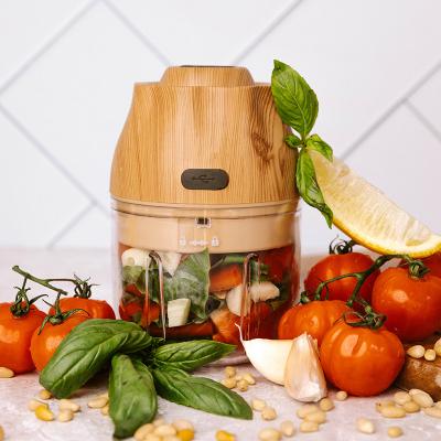 China 250ml Food Chopper Portable Grinder Garlic Electric Chopper Food Processor Viable Hot Sale From Amazon for sale