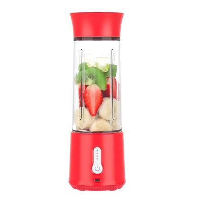 China Outdoor Personal Rechargeable Portable Smoothie Blender and USB Automatic Fruit Six Blades Juicer Handheld Cup for Gift for sale