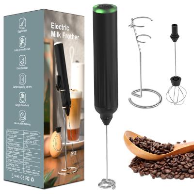 China With Factory Design Factory Design Rechargeable Automatic Electric Hand Frother Electric Milk Frother& Milk Frother& Foam Coffee Maker for sale