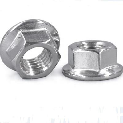 China Heavy industry factory price for stainless steel flange nuts for sale