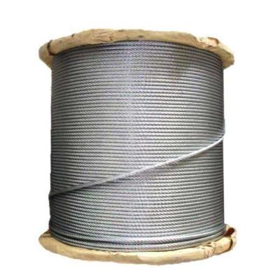 China Rigging PVC 6X37+IWRC Coated Stainless Steel Wire Rope for sale