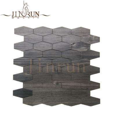 China Parquet jinrun peel and stick kitchen backsplash mosaic tile new for sale