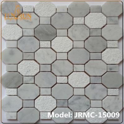 China Natural Parquet Mosaic Diamond Crystal Glass Mosaic Slab Rhombus Backsplash Sell All Over The World for sale