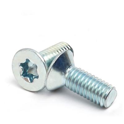 China Factory Directly Supply Customized Flat Aluminum Screws Big Hex Flat Head Machine Screw for sale