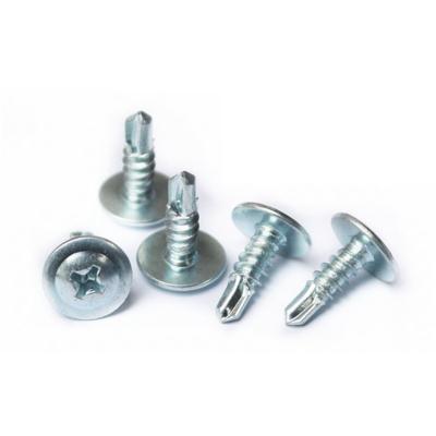 China Wafer Head China Supplier C1022A Steel Drill Point Galvanized Wafer Head Self Drilling Screws for sale