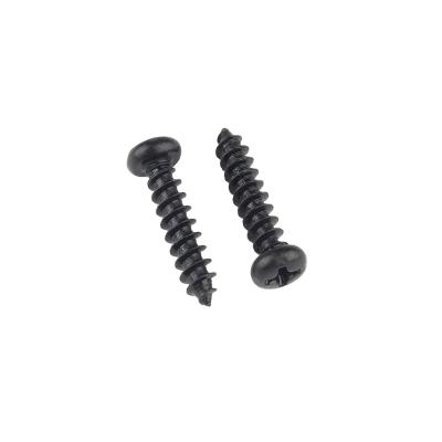 China Pan Waterproof Black/Galvanized Pan Head Self Tapping Steel Screw For Wholesale for sale