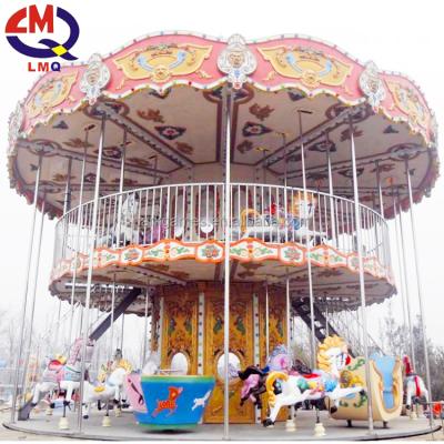 China 380V Limeiqi Amusement Park Arcade Game Equipment For Kids Rides Carousel Machine for sale