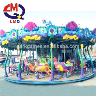 China 380V amusement park rides electric carousel rides rides for sale small carousel for sale