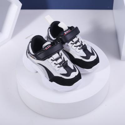 China China factory direct sale breathable cool 2020 kids shoes with leather vamp Light-weighted sports kids shoes for sale