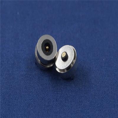 China male & Pogo Female Magnetic Spring Male Connector 1 Load Male Female Spring Rod DC Power 2 Pole 2 Amp Rated for sale