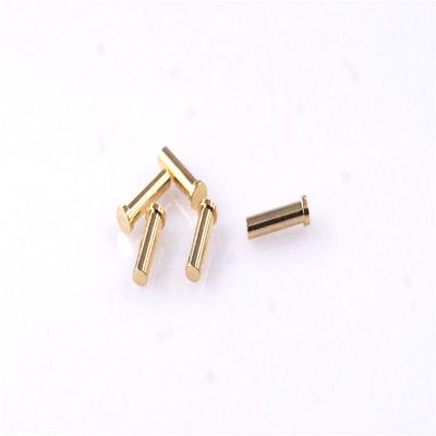 China Terminal 6.0mm Female Size Target SMT Female Target Shield For Pogo Pin Connector Contact Surface Mount Gold Thin Layer Clamp Current Large for sale