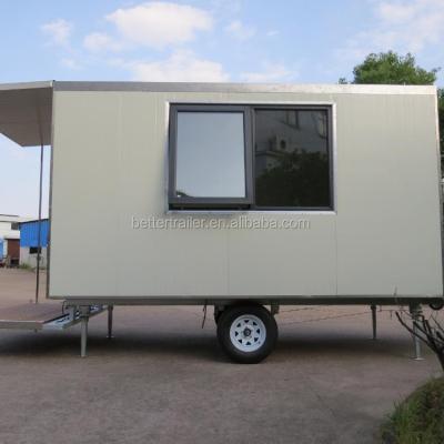 China Customized Luxury Easy Movable Mobile Outdoor Office , Container Trailer Living House for sale